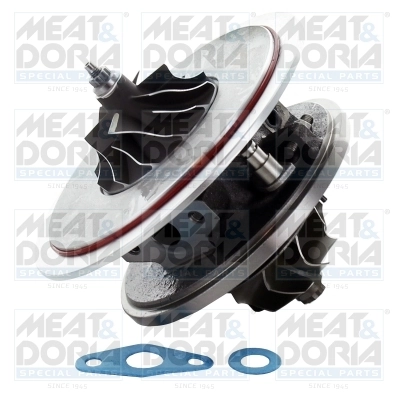 Core assembly, turbocharger
